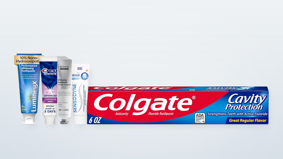 The American toothpaste guide: Crest, Boka, Lumineux and more