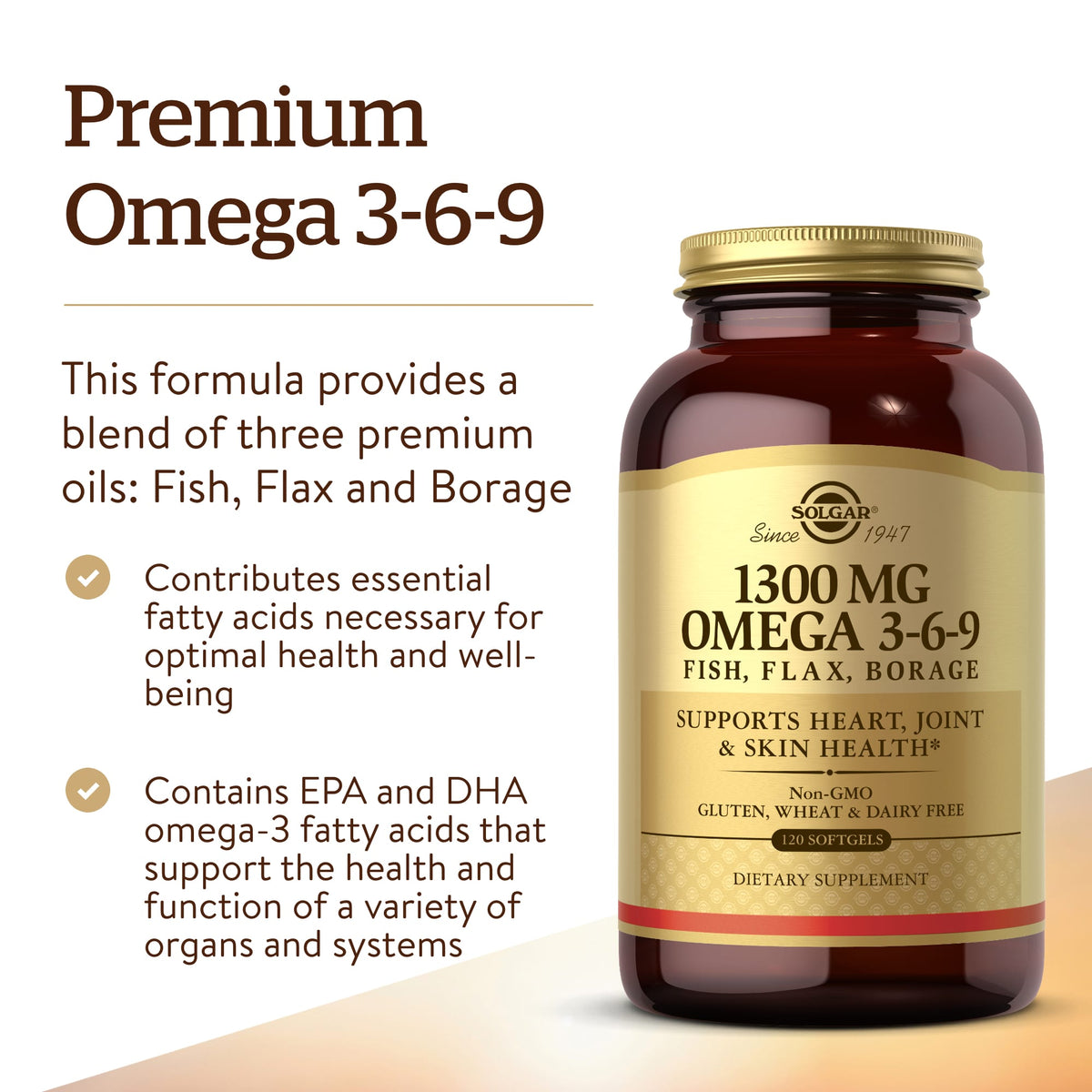 Solgar Omega 3-6-9, 120 Softgels - view 5
