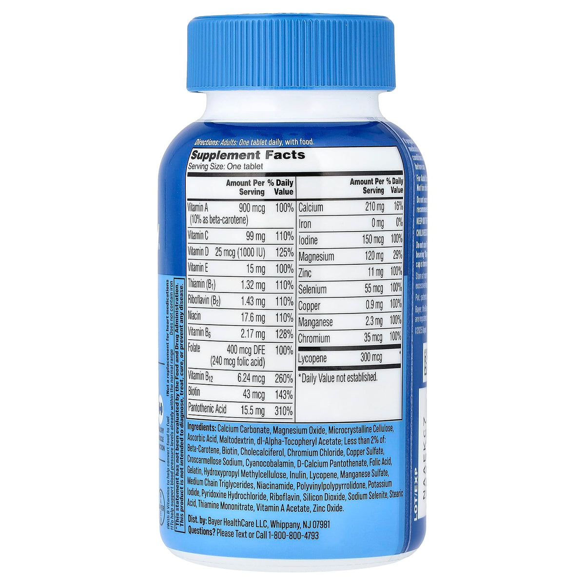One-A-Day Men's Multi, 200 Tablets - view 2