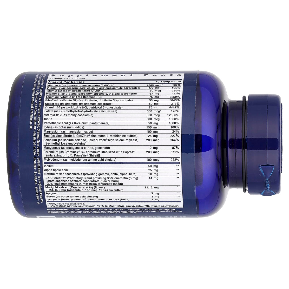 Life Extension One-Per-Day Multivitamin, 60 Tablets - view 2