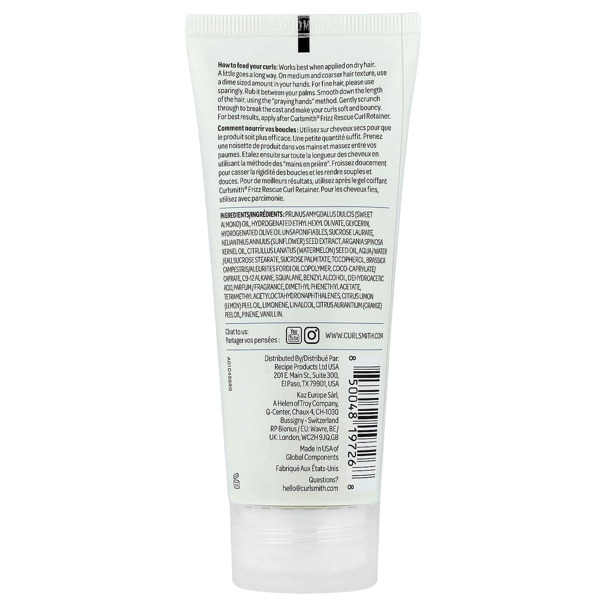 Curlsmith Frizz Rescue Finishing Serum, 74 ml (2.5 fl oz) - view 2