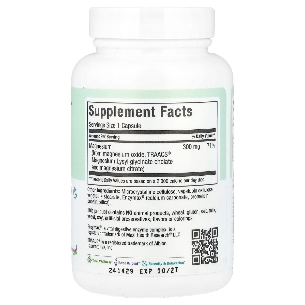 Maxi Health Maxi Magnesium Capsules 90 Maxicaps - view 2