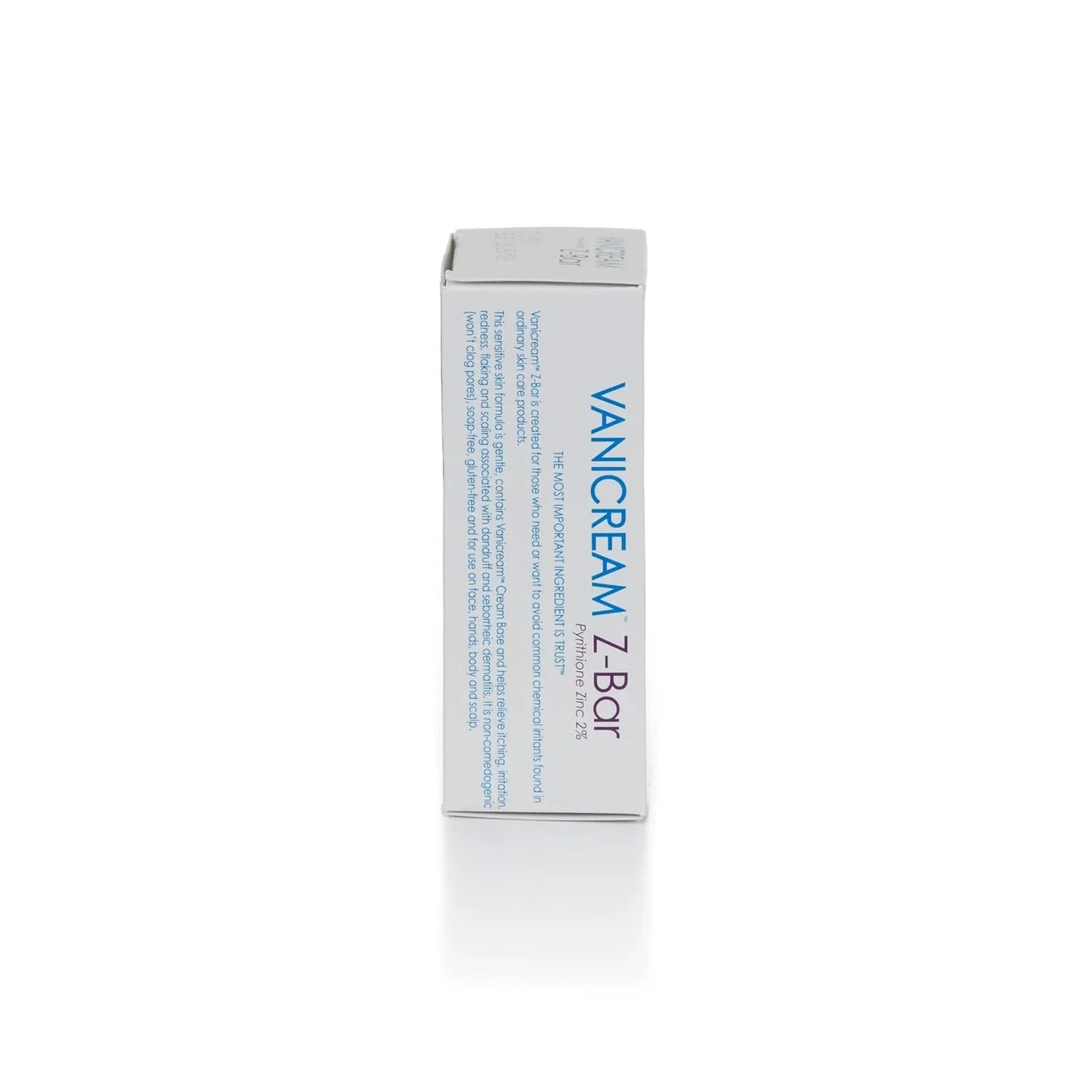 Vanicream Z-Bar, Seborrheic Dermatitis & Anti-Dandruff Medicated Cleansing Bar, 2% Pyrithione Zinc Z-Bar Helps Relieve Itching, Redness and Flaking, 3.5 OZ - USA in UK