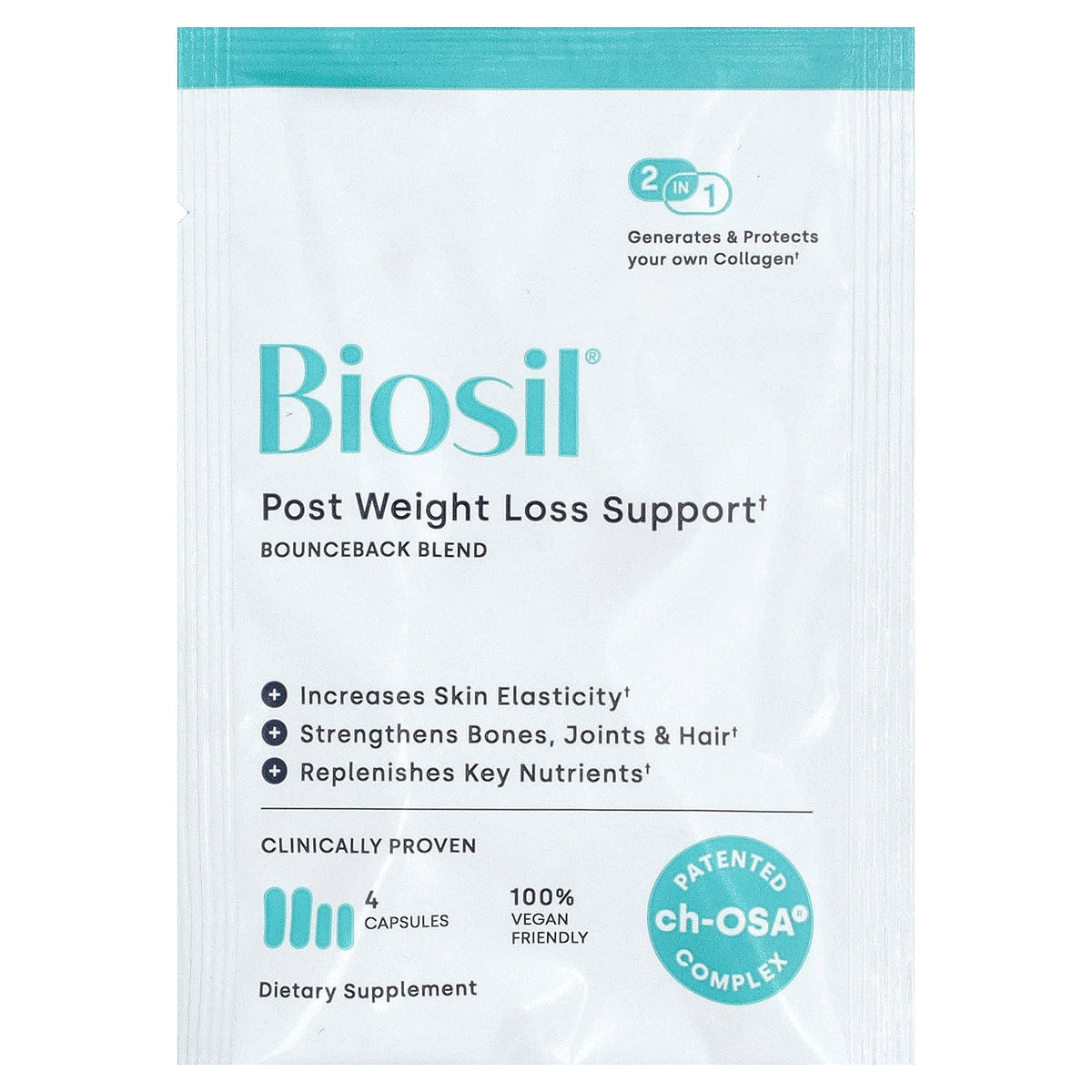 BioSil Post Weight Loss Support 15 Packets - view 3