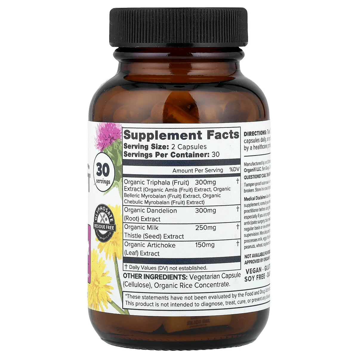 Organifi Liver Reset, 60 Capsules - view 2