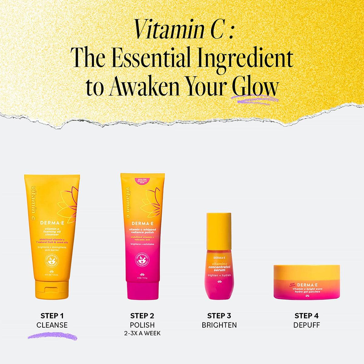 Derma E Vitamin C Foaming Oil Cleanser, 175 ml - view 5