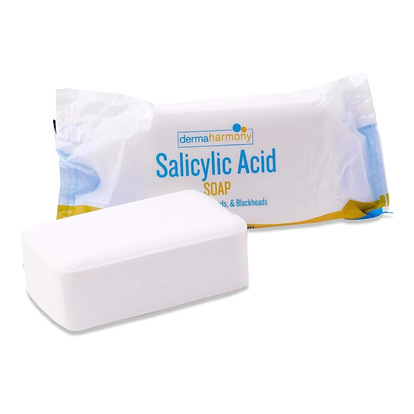 Dermaharmony 2% Salicylic Acid Natural Soap for Acne (4 Oz Bar) - USA in UK
