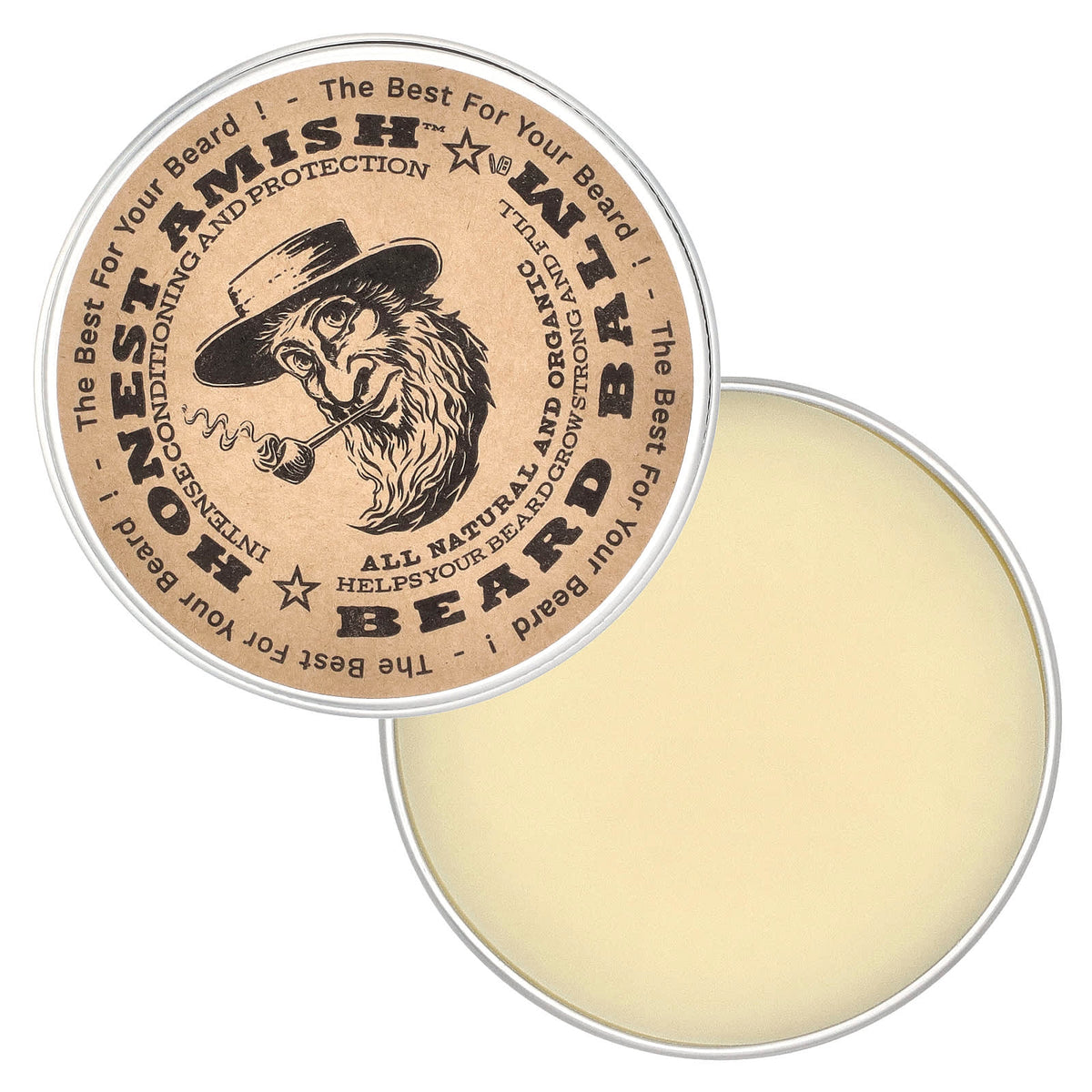 Honest Amish Beard Balm 4 oz (120 ml) - view 5
