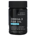 Sports Research Omega-3 Fish Oil Triple Strength, 30 Softgels