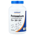 Nutricost Potassium, 99 mg, 500 Capsules