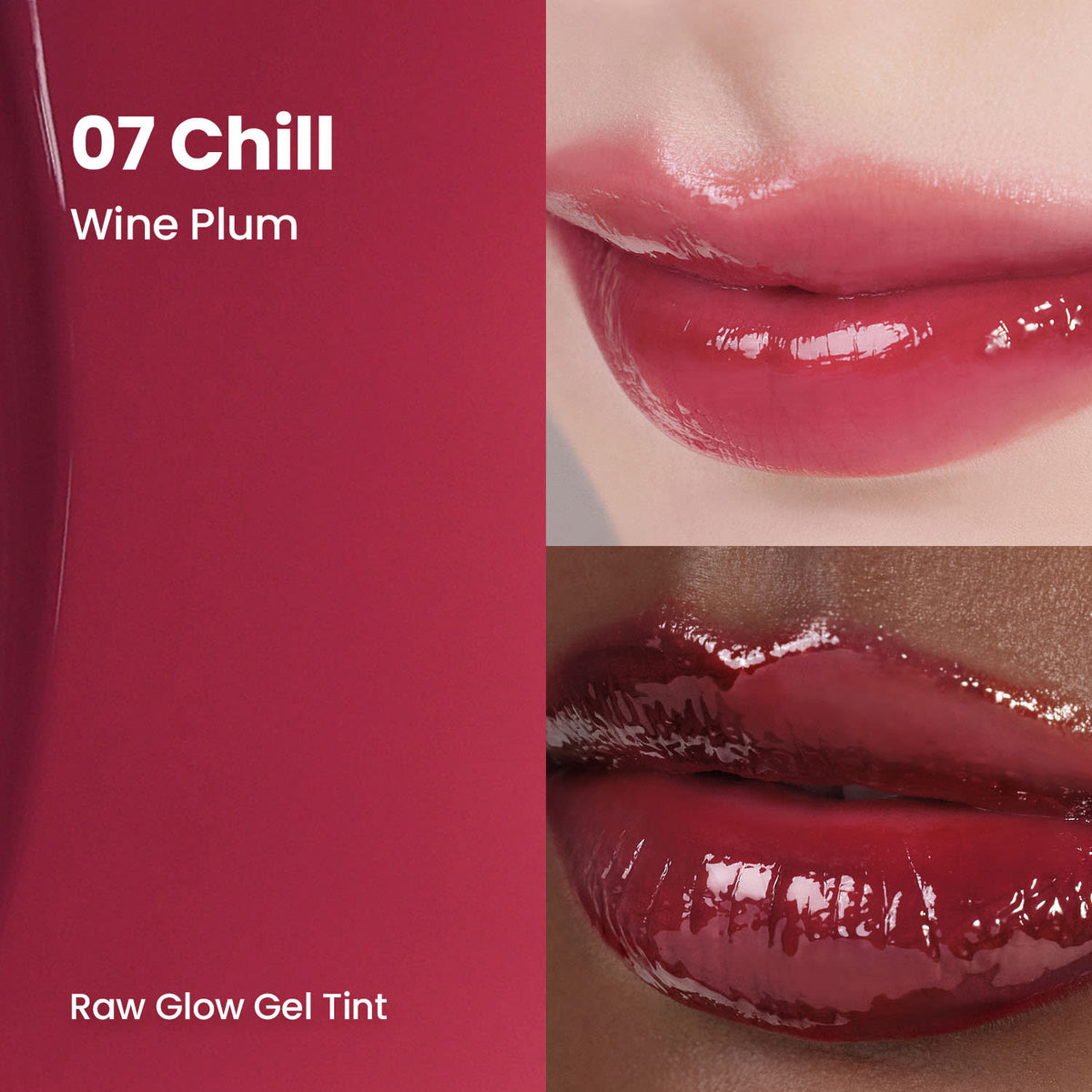 Hince Raw Glow Gel Tint Lip Colour R007 Chill 4 ml - view 6