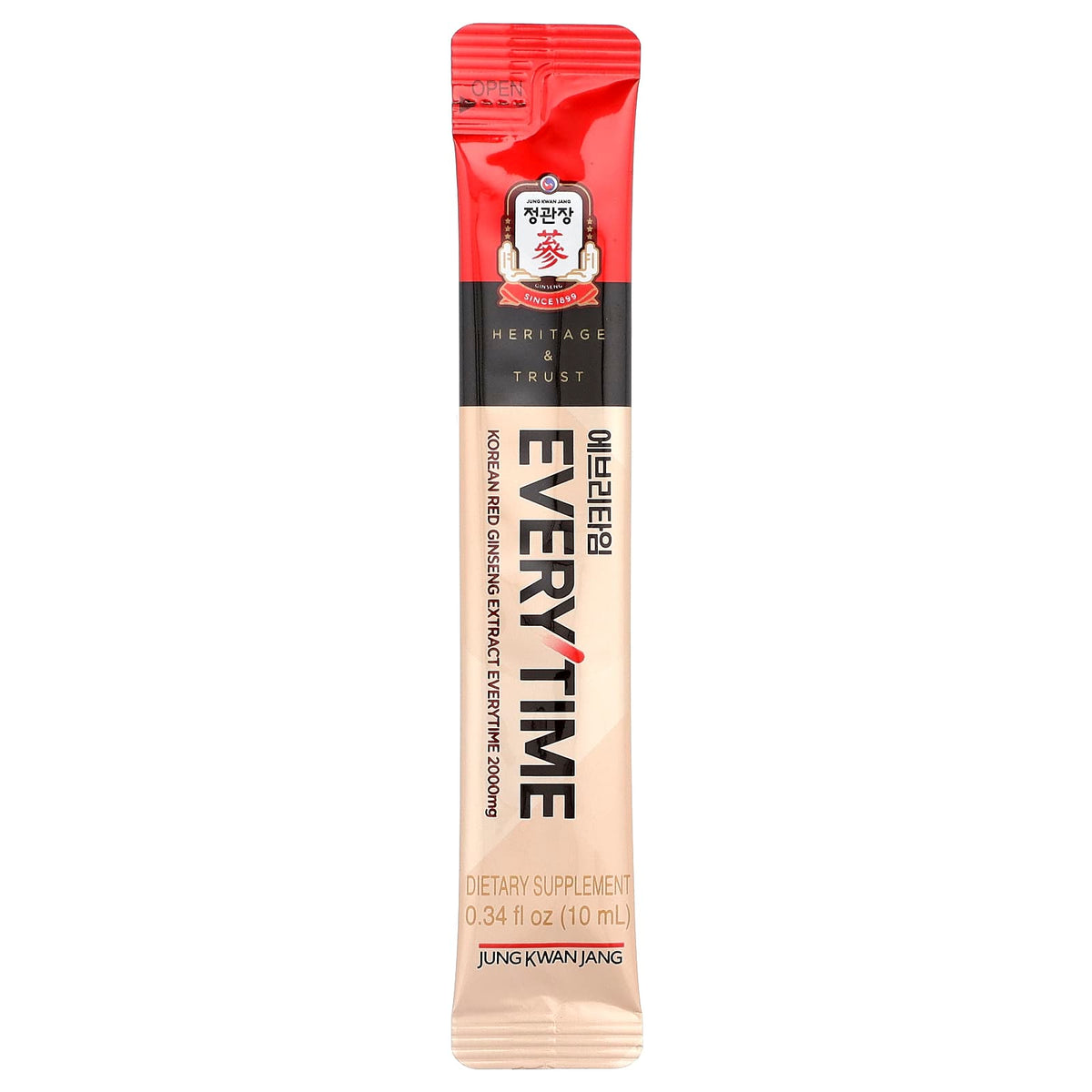 JungKwanJang Korean Red Ginseng Extract Everytime, 30 x 10 ml Sticks - view 3