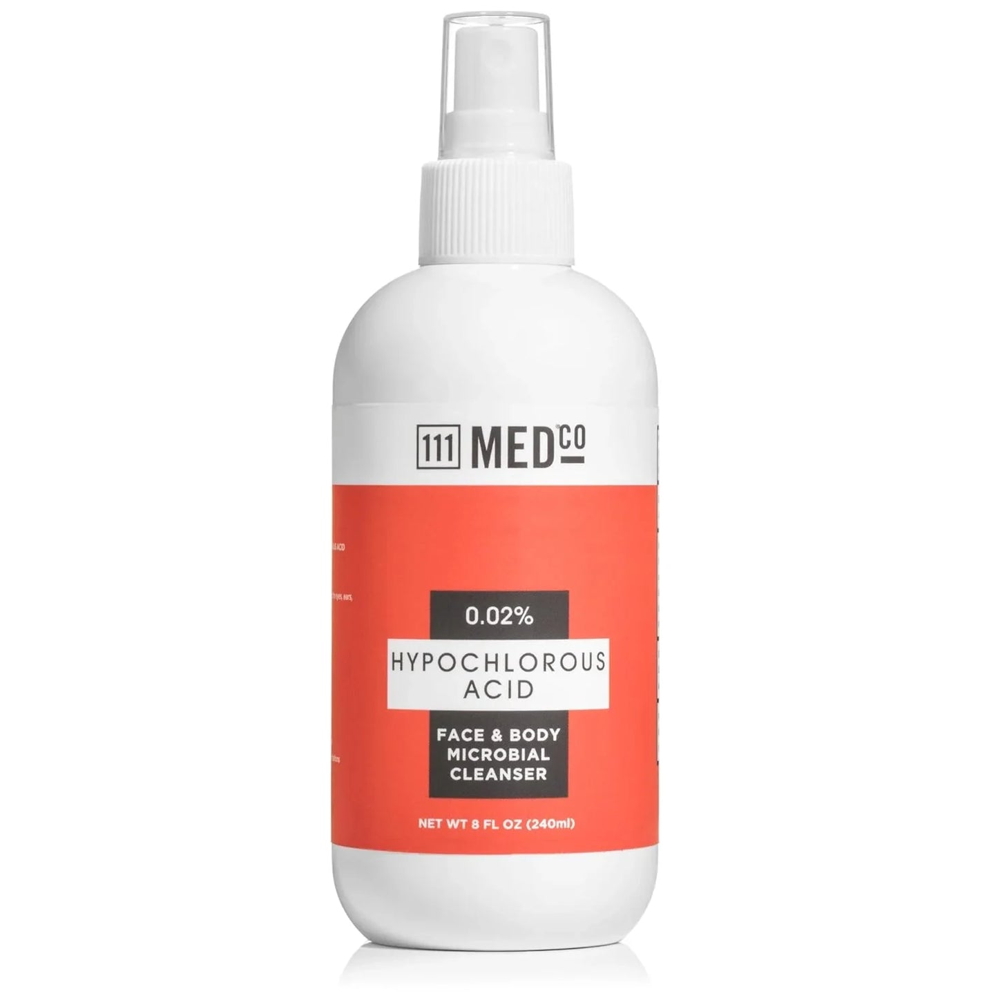 111MedCo 0.02% Hypochlorous Acid 8Oz. Spray - USA in UK