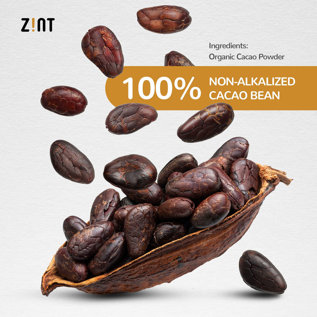 Zint Raw Organic Cacao Powder, 907 g (32 oz) - view 5