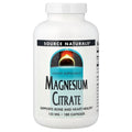 Source Naturals Magnesium Citrate, 133 mg, 180 Capsules