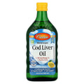 Carlson Wild Norwegian Cod Liver Oil, Natural Lemon, 500 ml (16.9 fl oz)