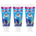 Crest Kids Advanced Fluoride Toothpaste, 3+ Yrs, Bubblegum, 119 g (4.2 oz) Each, Pack of 3