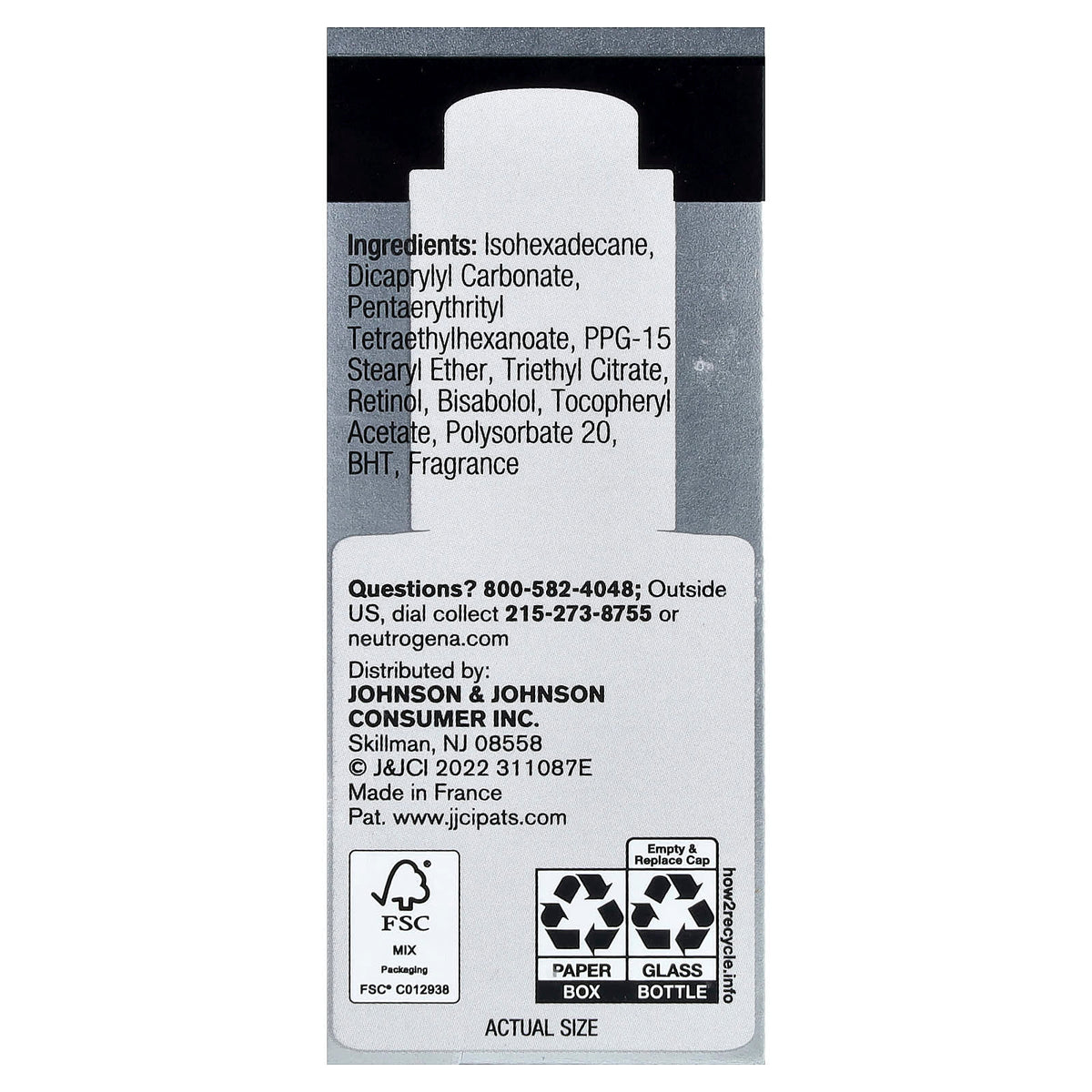 Neutrogena Rapid Wrinkle Repair Retinol Oil, 30 ml (1 fl oz) - view 3