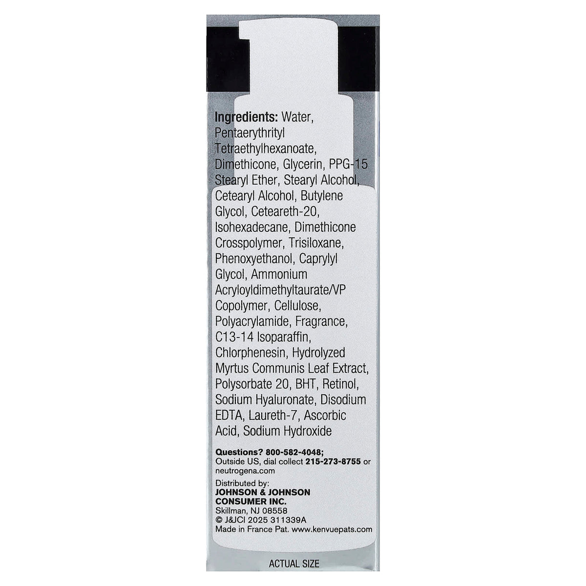 Neutrogena Rapid Wrinkle Repair Retinol Night Moisturiser, 29 ml (1 fl oz) - view 3