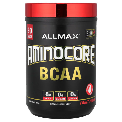 ALLMAX Aminocore BCAA Powder, Fruit Punch