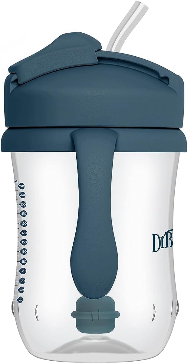 Dr. Brown's Milestones Baby's First Straw Cup 270 ml, Blue - view 6