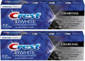 Crest 3D White Advanced Charcoal Toothpaste 76 g (2.7 oz), Pack of 2