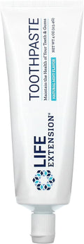 Life Extension Natural Mint Toothpaste, 118 ml (4 fl oz)