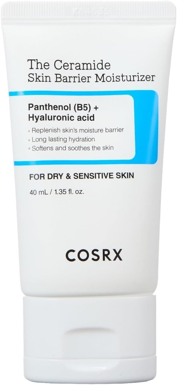 COSRX The Ceramide Skin Barrier Moisturiser 40ml, Travel Size