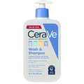 CeraVe Baby 2-in-1 Wash & Shampoo with Vitamin E, 454 g (16 oz)