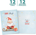 Tree-Free Greetings Christmas Cards, Nama Sleigh, Pack of 12