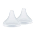 NUK Perfect Match Natural Transition Flow Control Nipple, Pack of 2