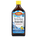Carlson Norwegian The Very Finest Fish Oil, Natural Lemon, 500 ml (16.9 fl oz)
