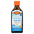 Carlson Kid's Norwegian Fish Oil, Natural Orange, 200 ml (6.7 fl oz)