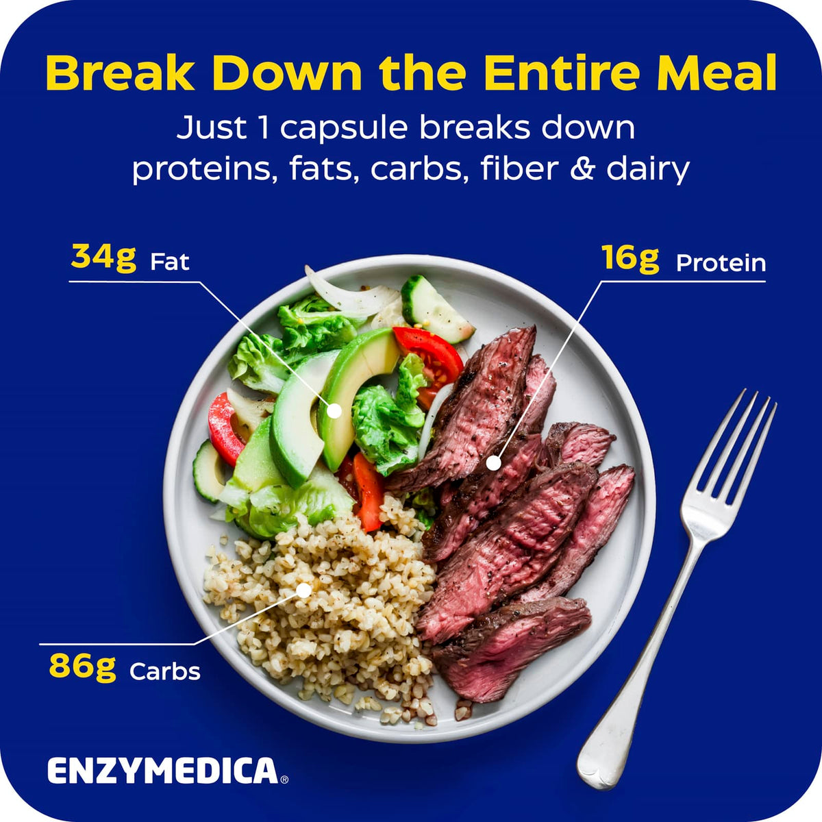 Enzymedica Digest Gold + Probiotics, 180 Capsules - view 6