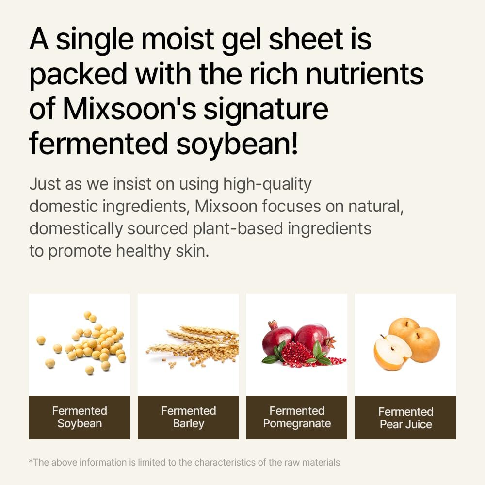 mixsoon Bean Collagen Hydrogel Mask, 5 Masks - view 6