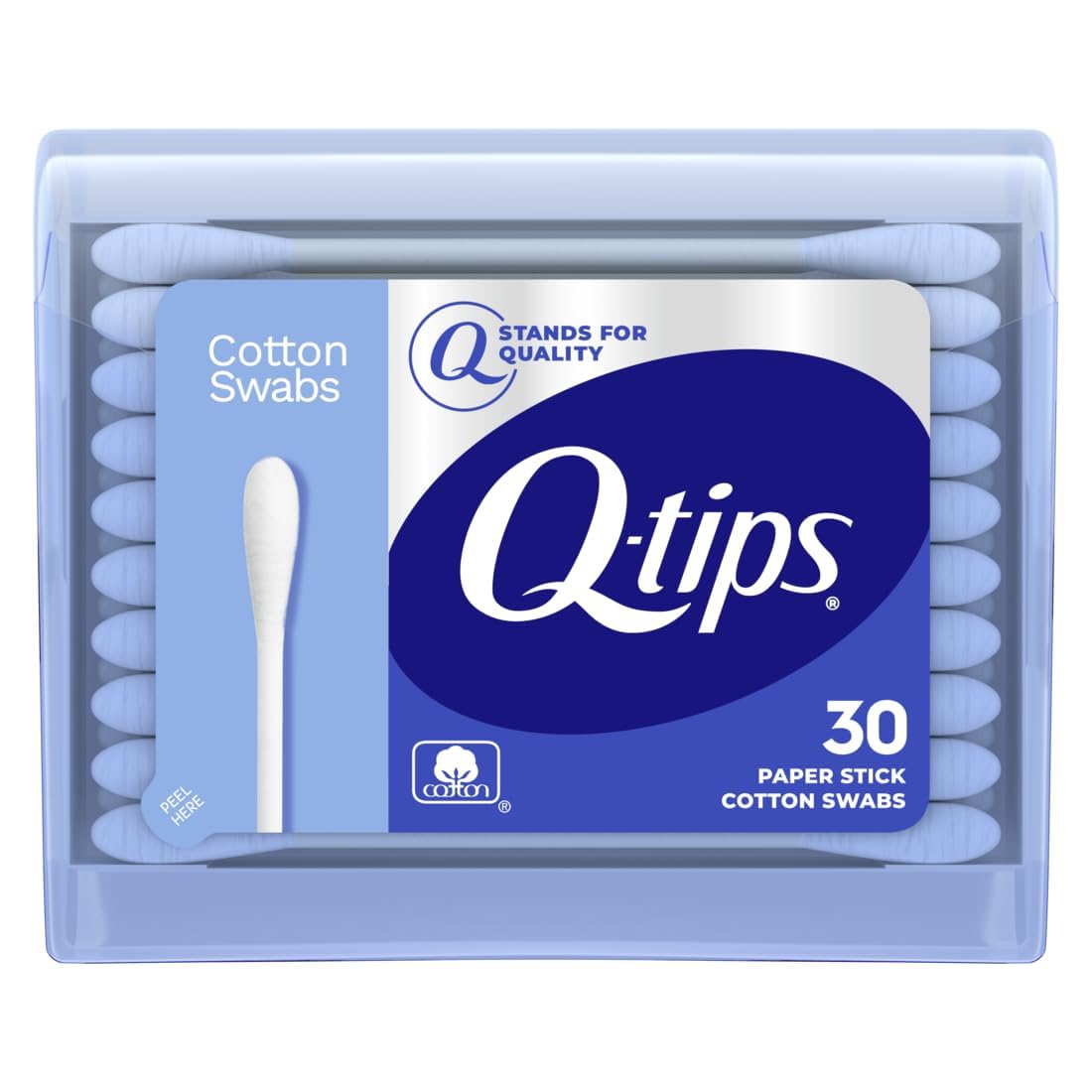 Q-tips Cotton Swabs Travel Pack, 30 Count