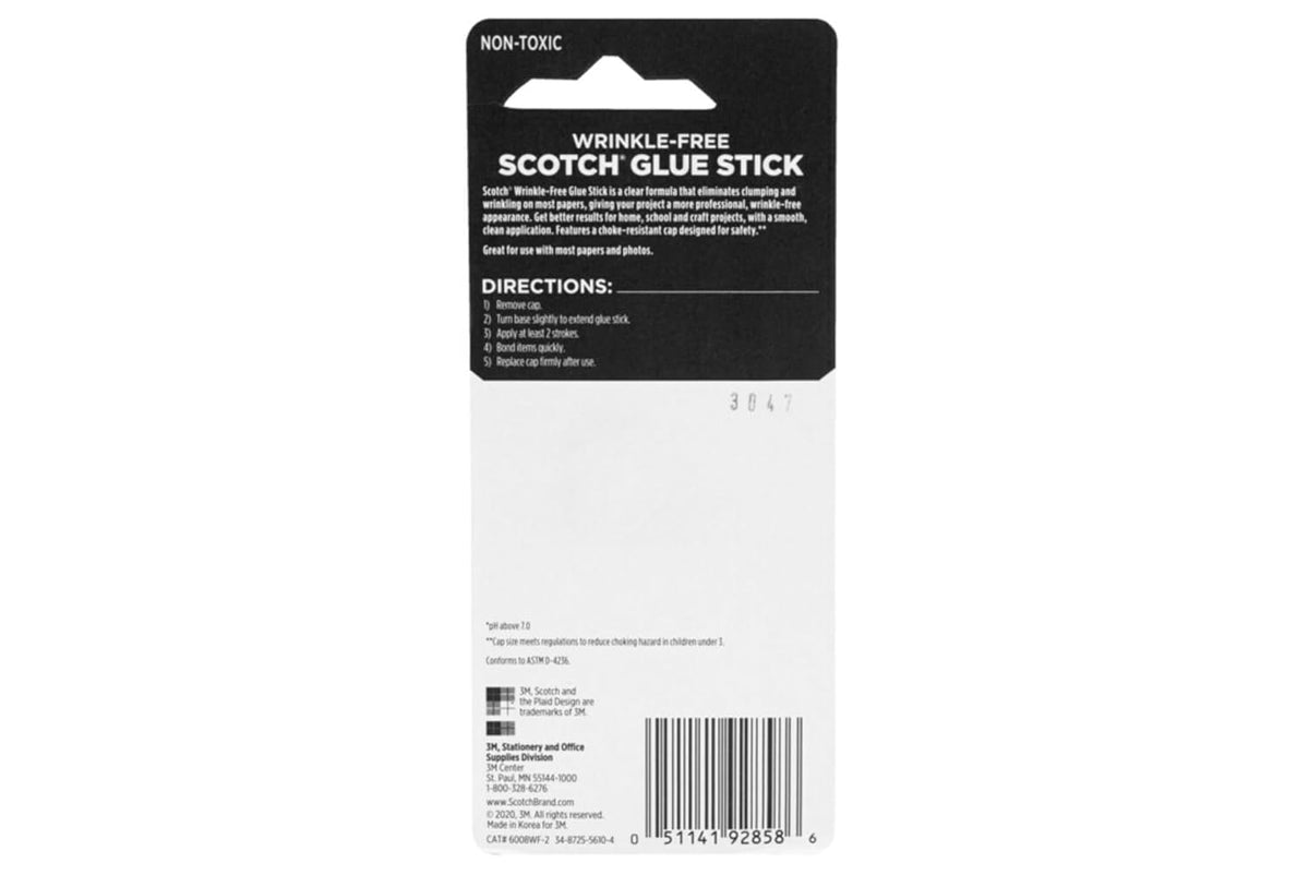 Scotch Wrinkle-Free Glue Sticks, 2 Pack, 0.27 oz Each - view 3
