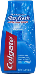 Colgate Max Fresh Liquid Toothpaste with Mini Breath Strips, Cool Mint 130 g (4.6 oz)