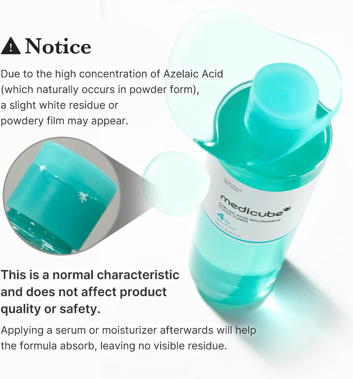 Medicube Azelaic Acid Niacinamide Clarifying Toner - view 6