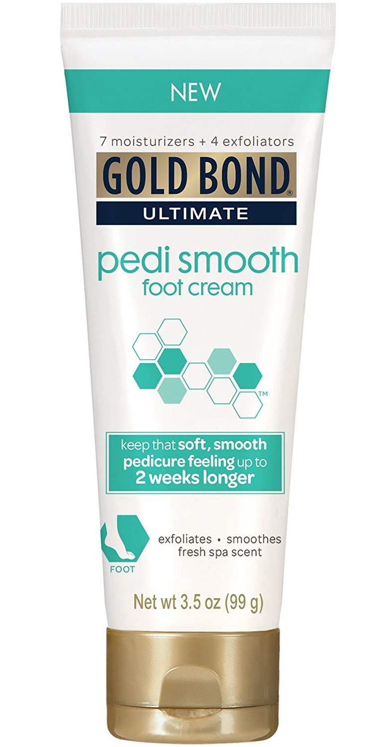Gold Bond Pedi Smooth Foot Cream, 3.5 oz, Pack of 3