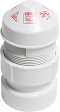 Oatey Sure-Vent Air Admittance Valve 1-1/2 to 2 in, with PVC Adapter