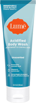 Lume Acidified Body Wash, Unscented, 241 g (8.5 oz)