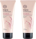 The Face Shop Rice Water Bright Cleansing Foam 150 ml (5.1 fl oz), Pack of 2