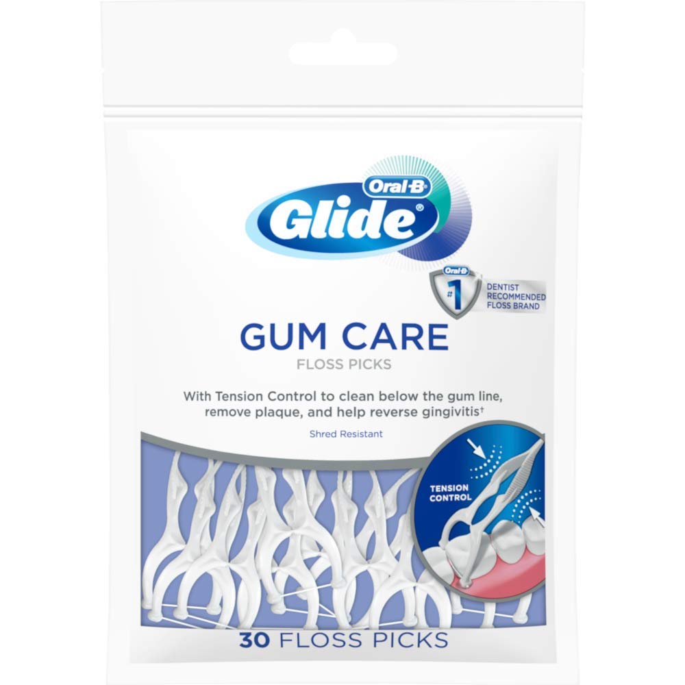 Oral-B Glide Pro-Health Advanced Floss Picks, 30 Count