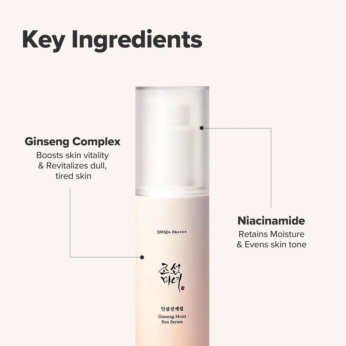 Beauty of Joseon Ginseng Moist Sun Serum 50ml (1.69 fl oz) - view 6