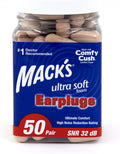 Mack's Ultra Soft Foam Earplugs 50 Pair