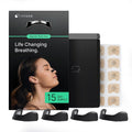 Intake Breathing Nasal Strip Starter Kit, 15 Count, Black