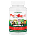 NaturesPlus Animal Parade Children's Chewable Multivitamin, Cherry, 180 Tablets