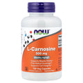 NOW Foods L-Carnosine 500 mg, 100 Veg Capsules