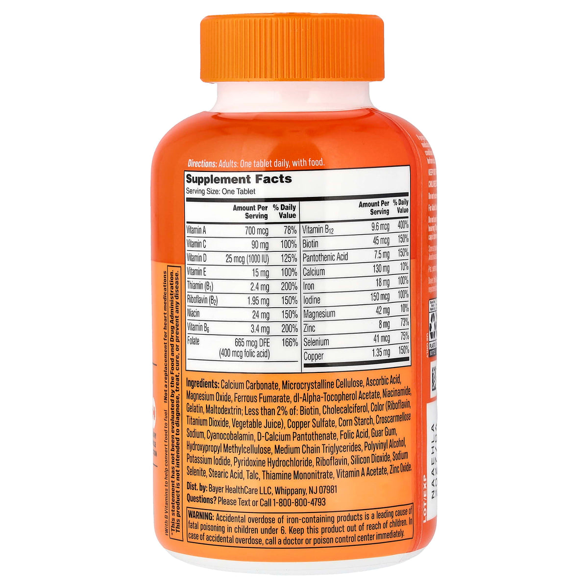 One-A-Day Women's Multi, 200 Tablets - view 2